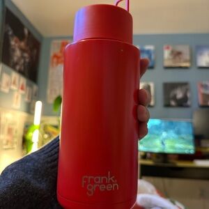 Frank Green Red Water Bottle